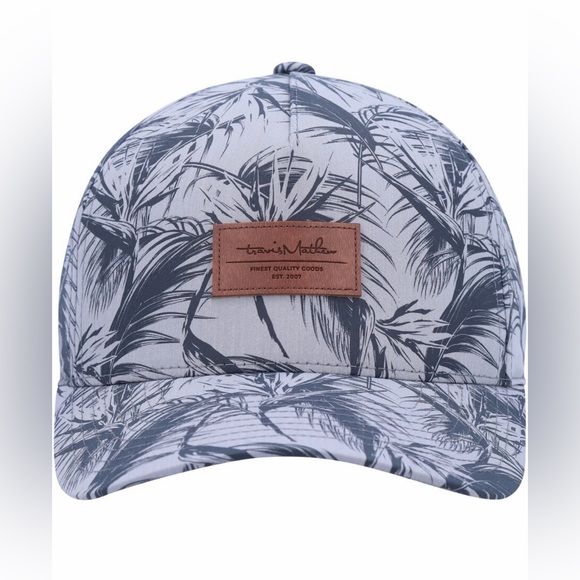 TravisMathew Spicy Marg Adjustable Hat 110 FlexFit Gray/Blue Size:One Size (R96) - Picture 7 of 10